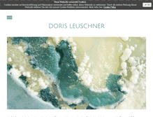 Tablet Screenshot of doris-leuschner.de